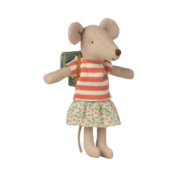 Maileg Tricycle Mouse 2026, Big Sister – Green
