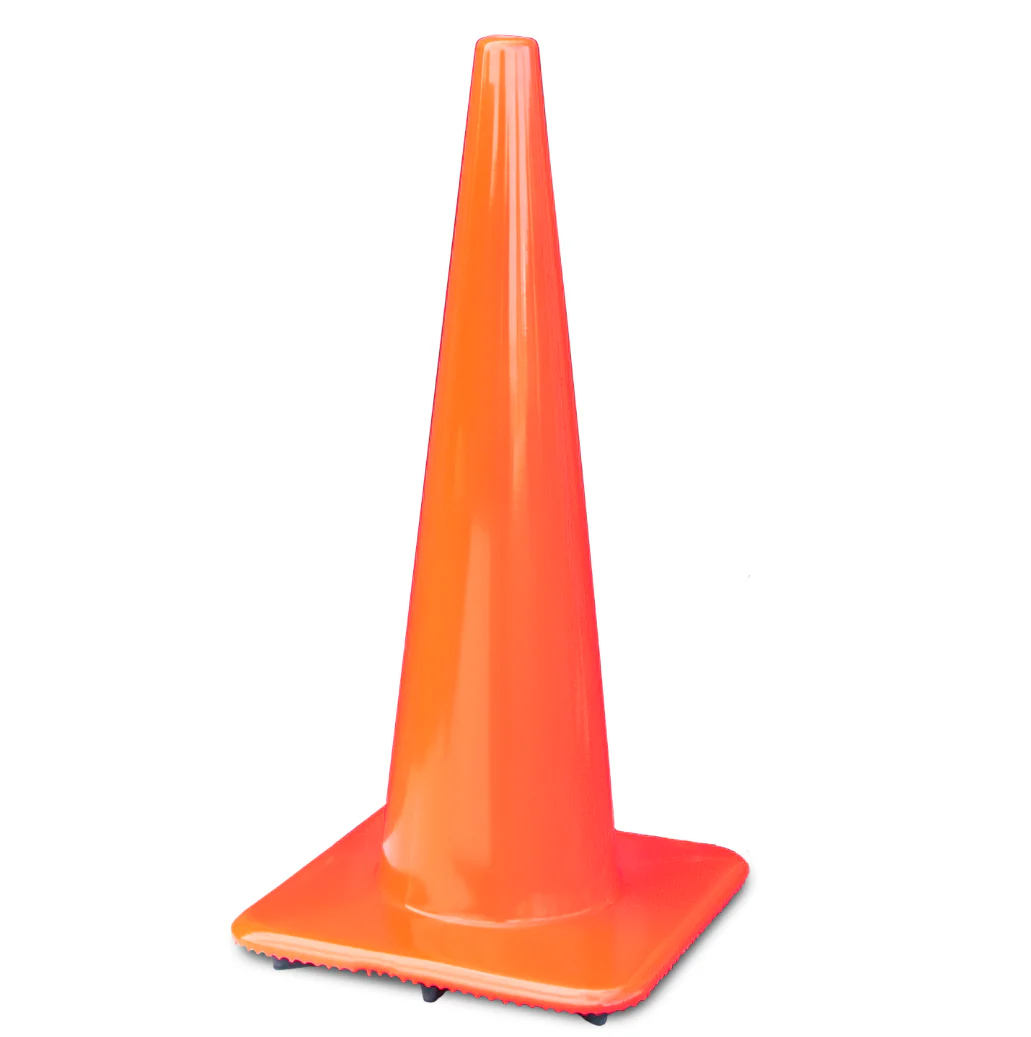 DESTINY SOLUTIONS | 28″ Trimline traffic cone. No reflective collars | #2825-05