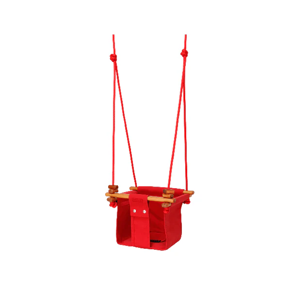 Solvej Indoor/Outdoor Toddler Swing – Pohutakawa Red