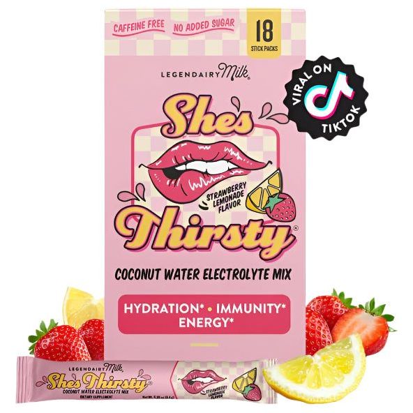 Legendairy Milk She’s Thirsty Coconut Water Electrolyte Mix