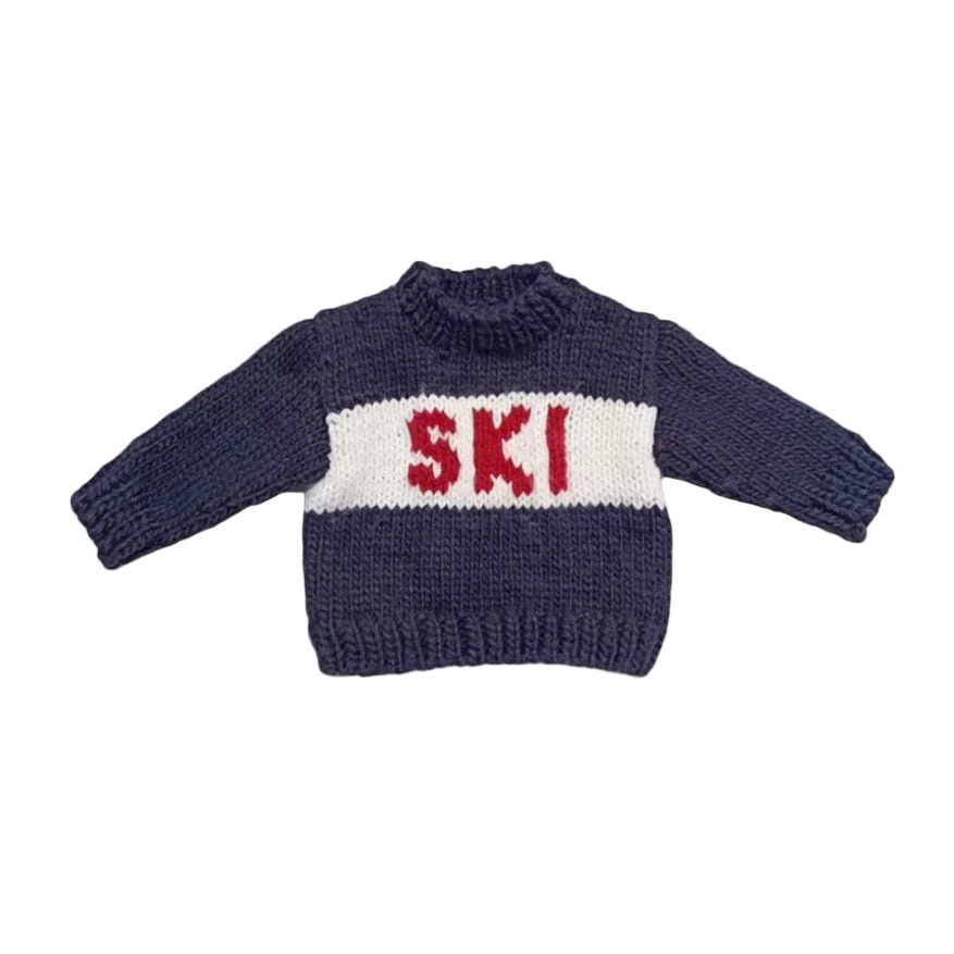 Blueberry Hill Ski Sweater, Navy