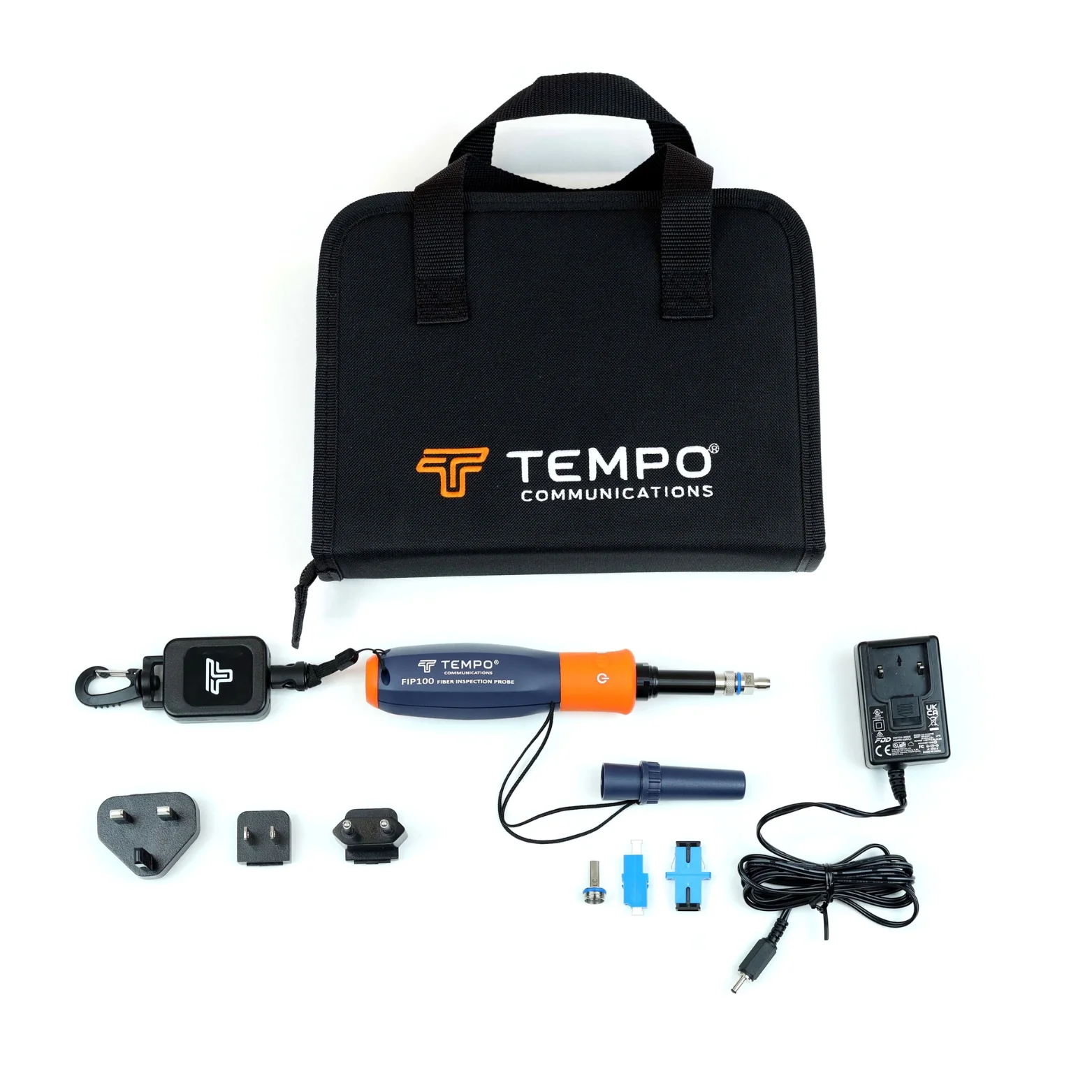 TEMPO | Fiber Inspection Probe Kit LC/UPC | #FIP100KIT3