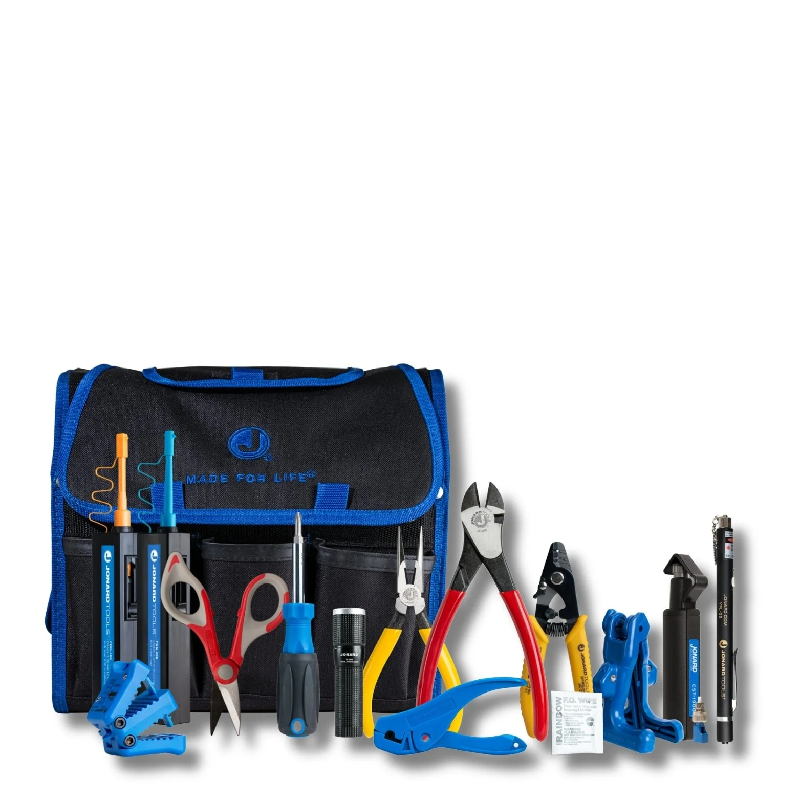 JONARD | Fiber Prep Kit with Connector Cleaners, Visual Fault Locator+ | #TK-161
