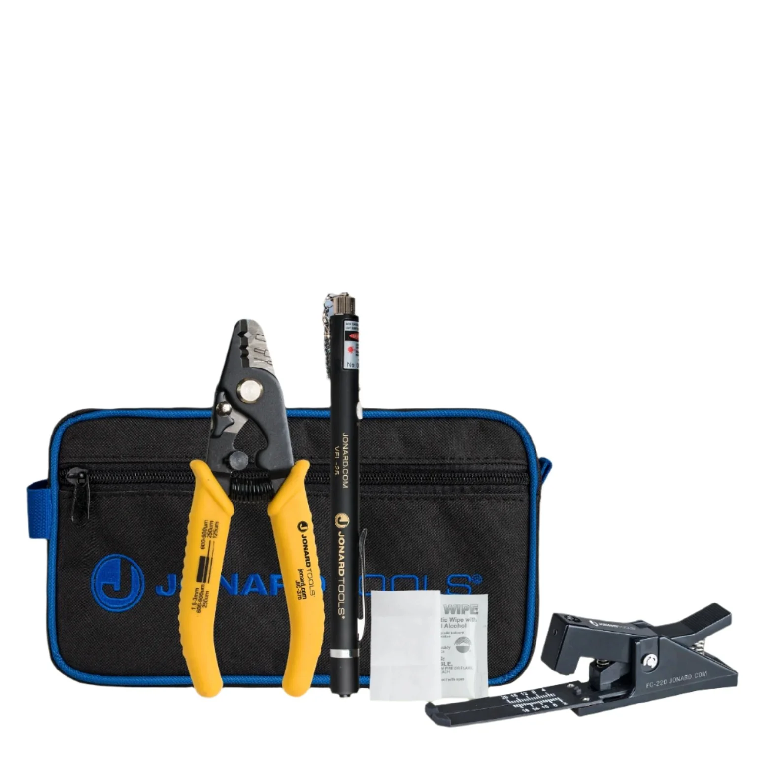 JONARD | Fiber Optic Connector Clean and Prep Kit w/ Cleaver | #TK-183
