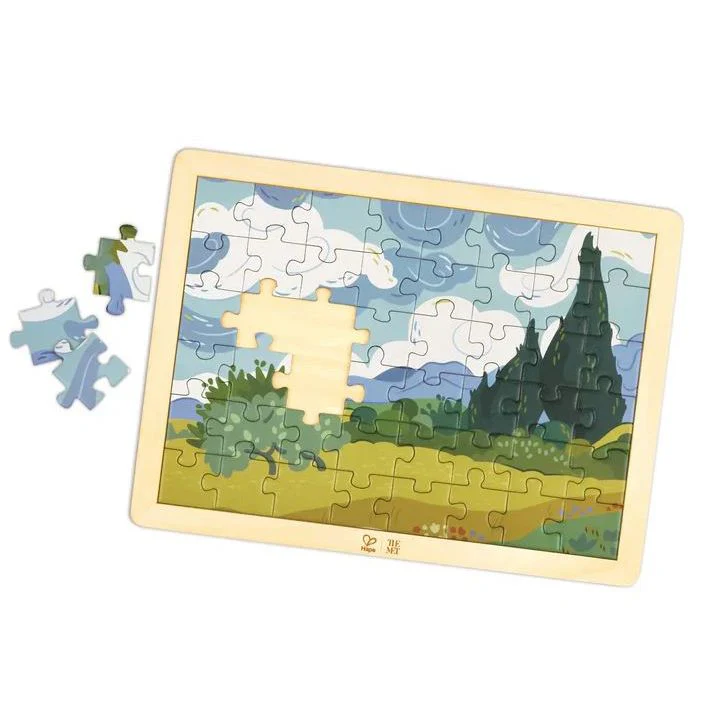 Hape – The Met – Van Gogh Cypresses Puzzle