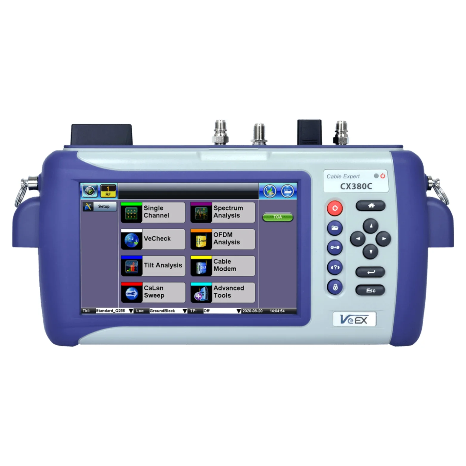 VeEX | CX380C DOCSIS 3.X/4.0 Advanced Plant Maintenance | #Z02-06-007P