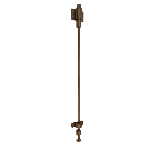 Solid Brass Spring Catch with Extension Rod