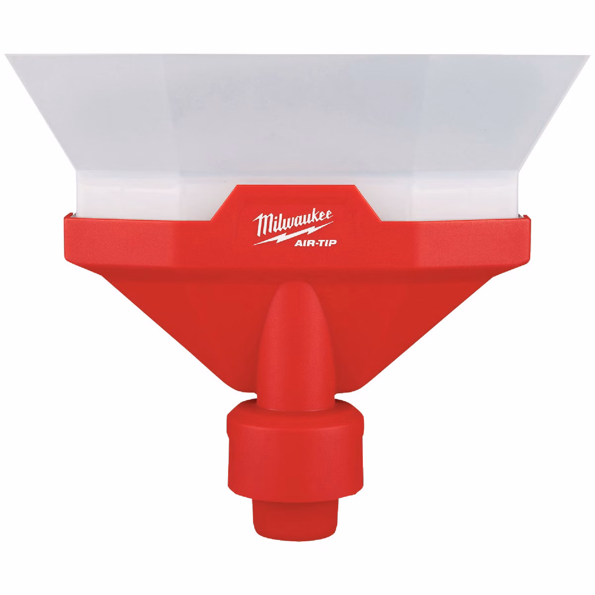 Milwaukee AIR-TIP 1-1/4 In. – 2-1/2 In. Red Plastic Dust Collector Vacuum Nozzle