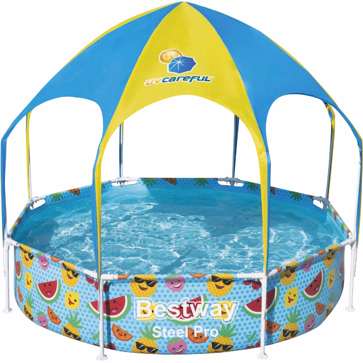 Bestway UV Careful Splash-in-Shade 20 In. D. x 8 Ft. Dia. Play Pool
