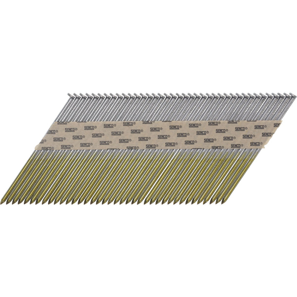 Senco 30 Degree Paper Tape Bright Offset Round Head Framing Stick Nail, 3-1/2 In. x .131 In. (2500 Ct.)