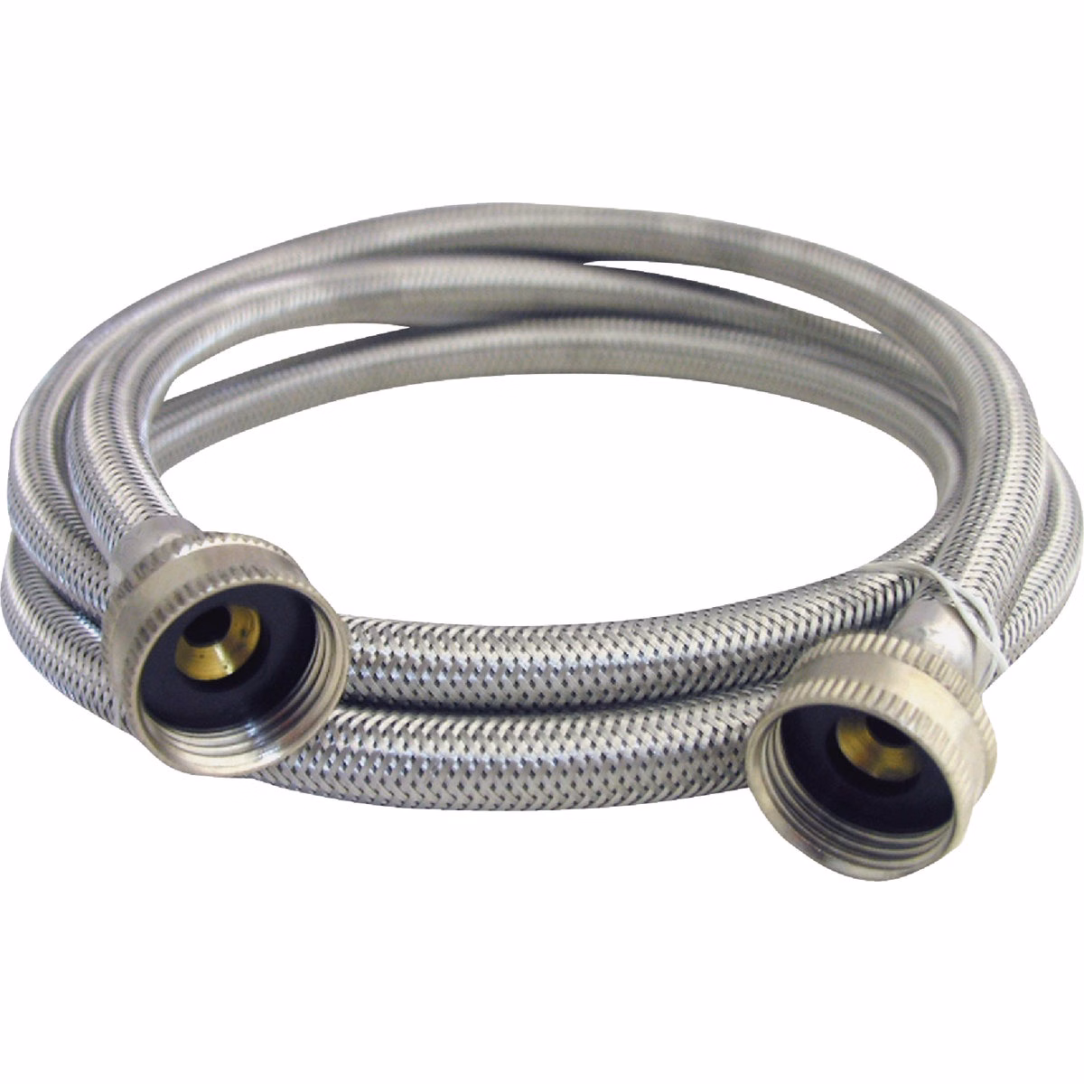 Lasco 3/4 In. x 5 Ft. Stainless Steel Washing Machine Hose