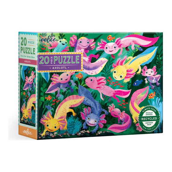 eeBoo Axolotl Puzzle 20pc