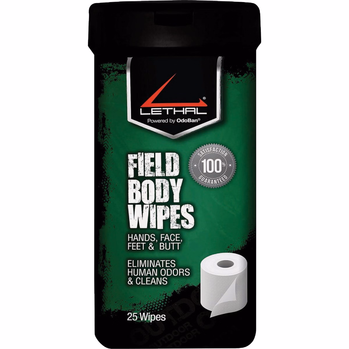 Lethal Field Body Wipes (25-Pack)