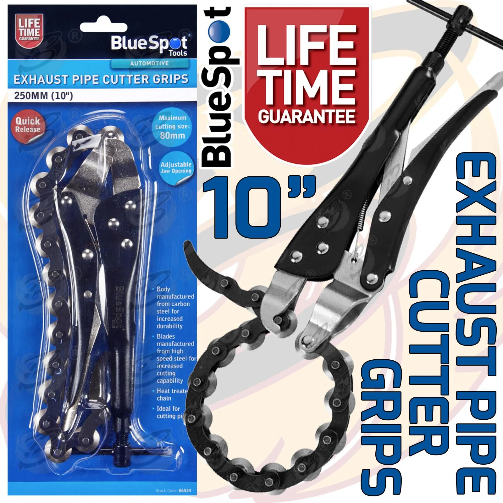 BlueSpot 10″ Exhaust Pipe Cutting Pliers ( 06534 )