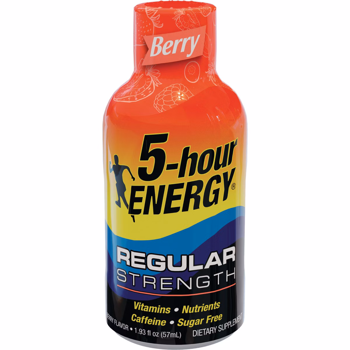 5-hour ENERGY Shot, Regular Strength, Berry, 1.93 oz