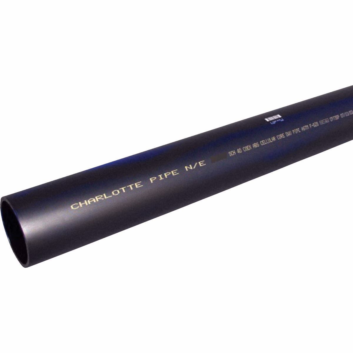 Charlotte Pipe 1-1/2 In. x 20 Ft. ABS DWV Pipe