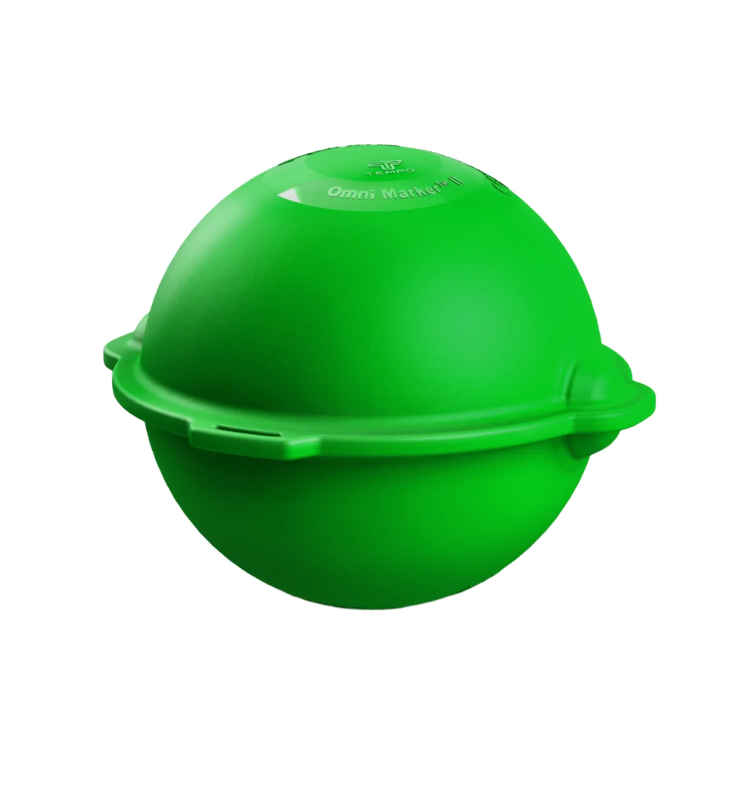 TEMPO | OmniMarker II Underground Utility Marker Ball (Green, Sanitary, 121.6kHz) | #OM-06