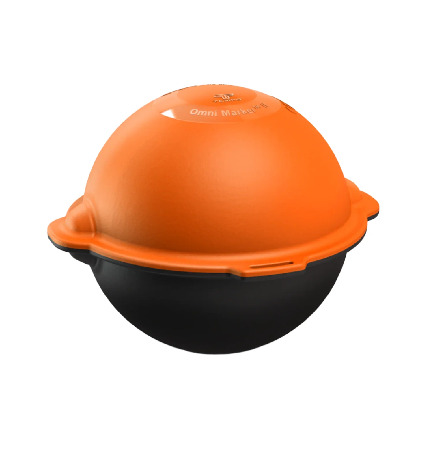 TEMPO | OmniMarker II Underground Utility Marker Ball (Orange/Black, CATV, 77kHz) | #OM-02