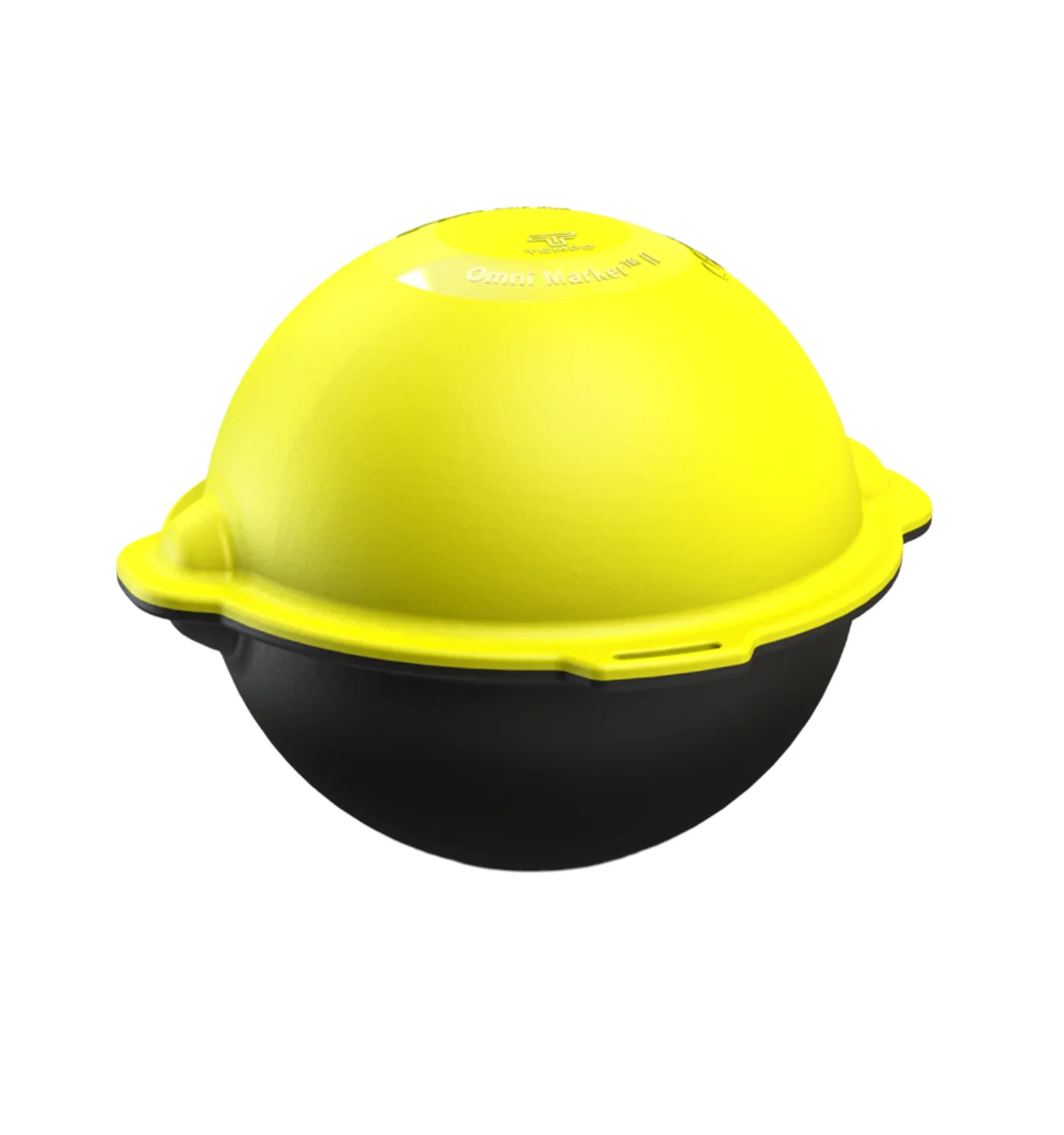 TEMPO | OmniMarker II Underground Utility Marker Ball (Yellow/Black, Fiber Optic, 92kHz) | #OM-04