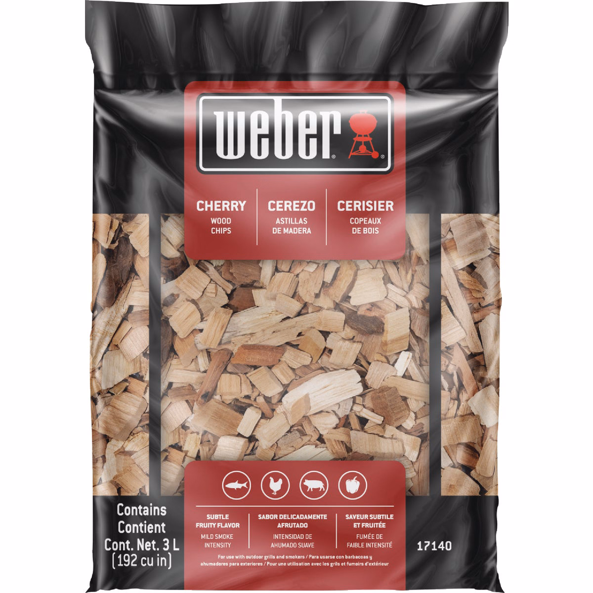 Weber 192 Cu. In. Cherry Wood Chips