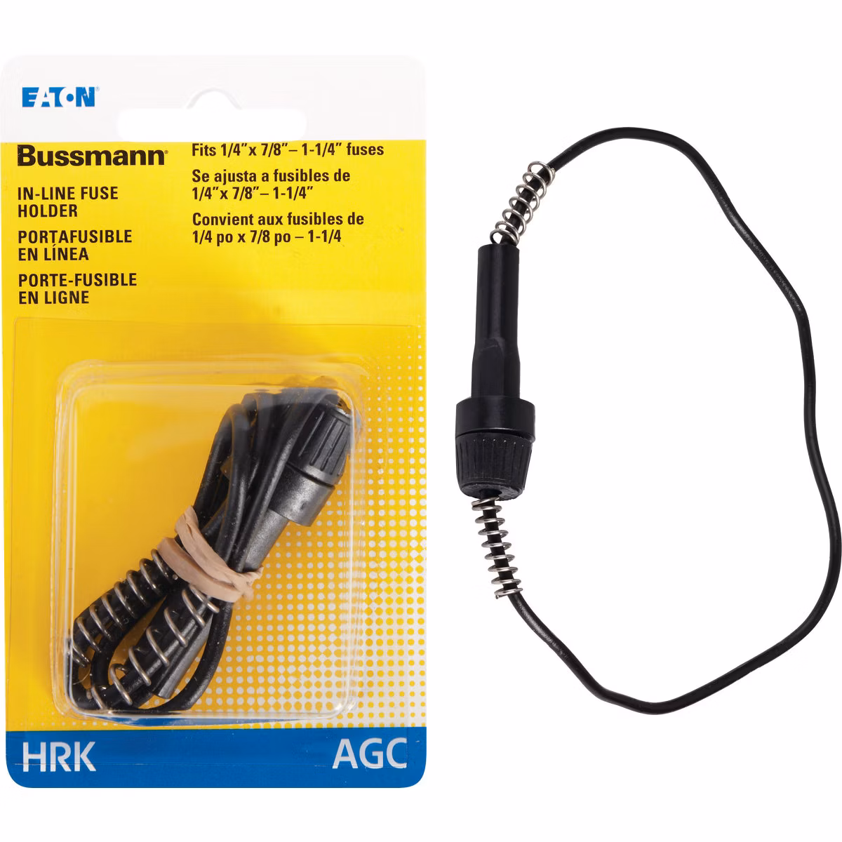 Bussmann 20-Amp #14 Universal Glass Tube Inline Fuse Holder