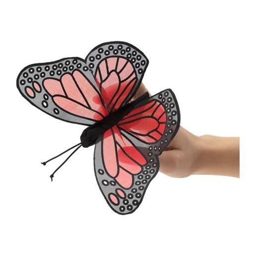 Folkmanis Finger Puppet – Mini Butterfly, Monarch