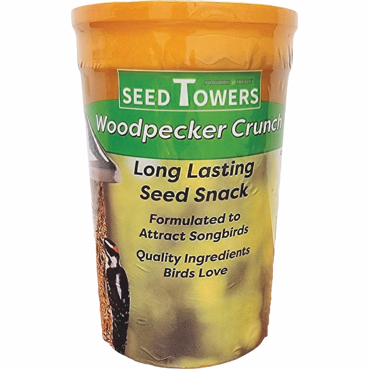 Wildlife Sciences Songbird Treats 13 Oz. Woodpecker Seed Tower