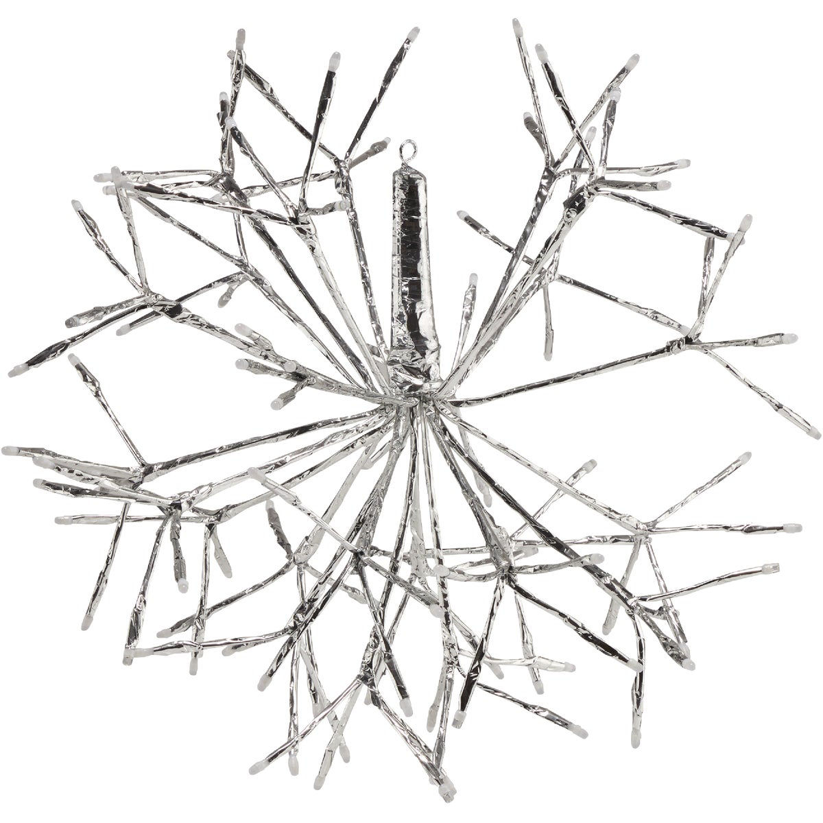 Alpine 16 In. LED Multi-Color Snowflake Ornament Lighted Decoration