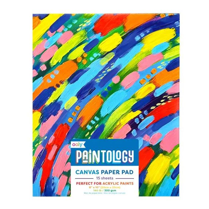 Ooly Paintology Canvas Paper Pad