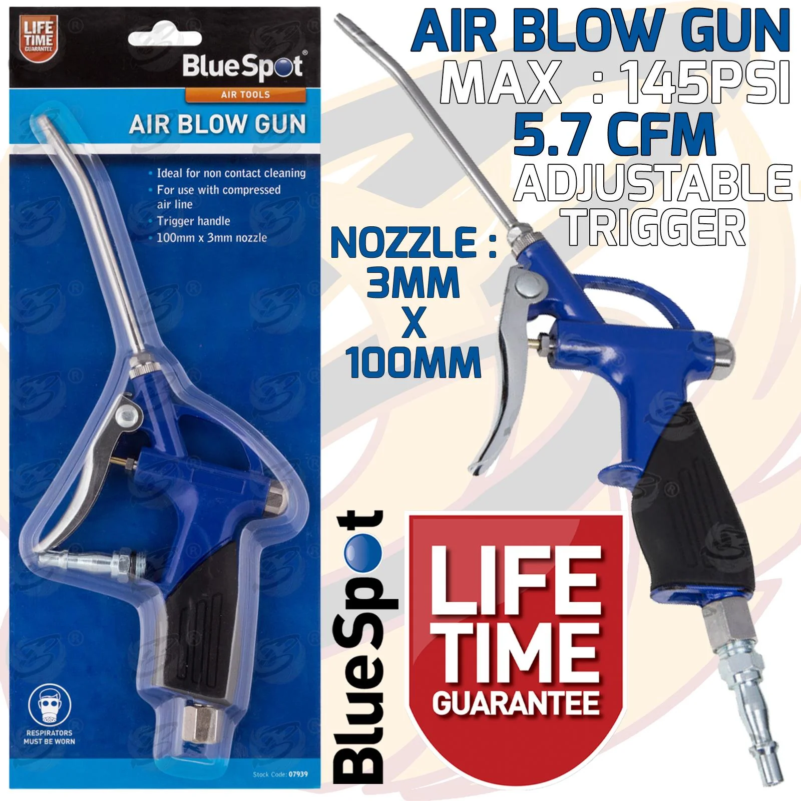 BlueSpot Air Dust Gun Blower ( 07939 )
