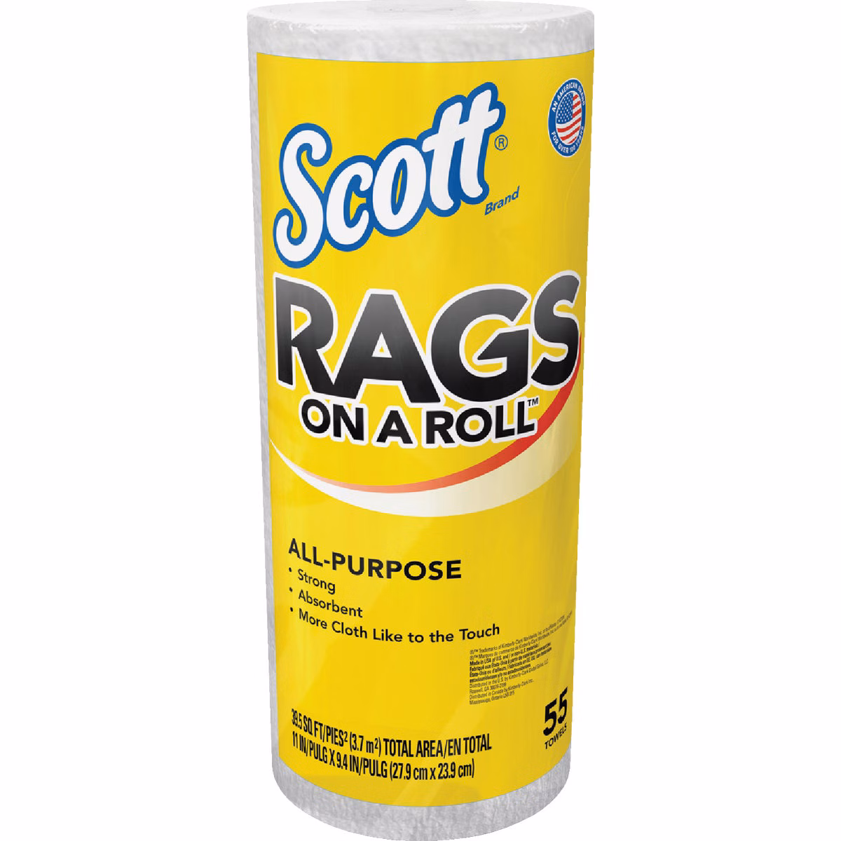 Scott White Rags On A Roll (60-Count)
