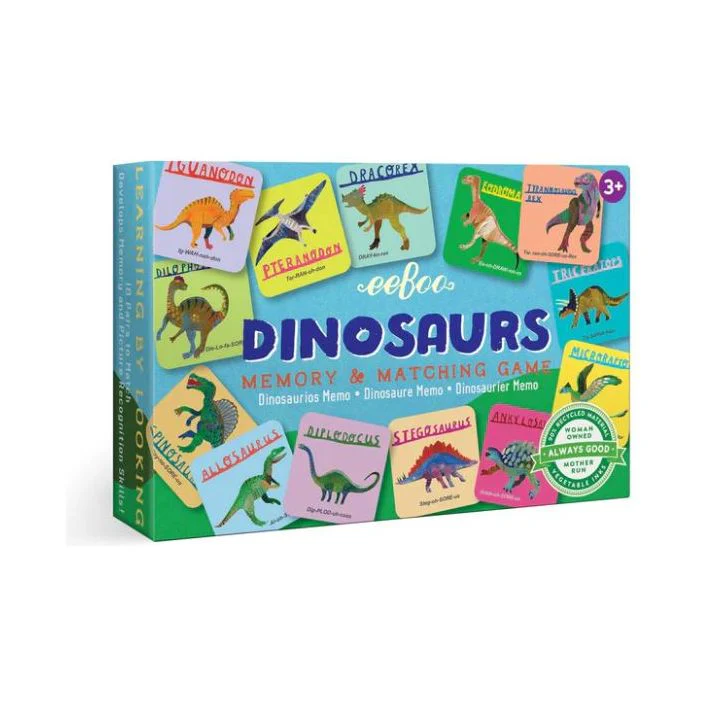 eeBoo Dinosaurs Little Memory & Matching Game