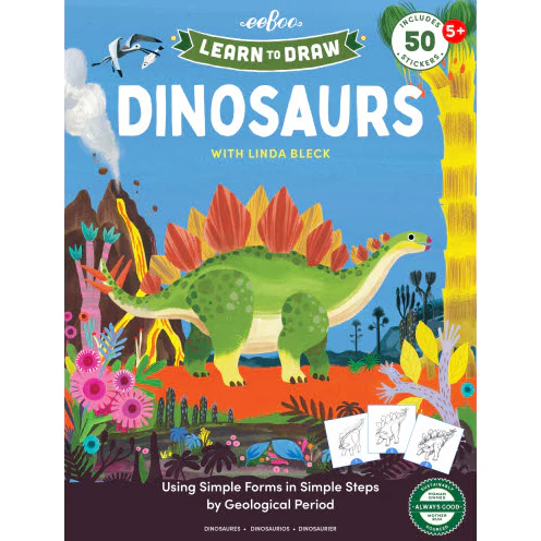 eeBoo Learn To Draw- Dinosaurs