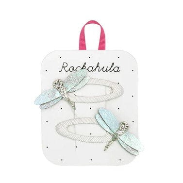 Rockahula Shimmer Dragonfly Clips