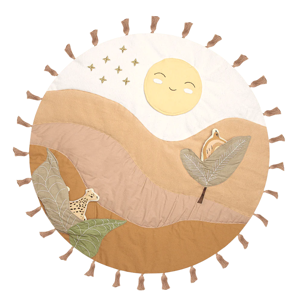 Crane Baby Desert Sunset Activity Mat