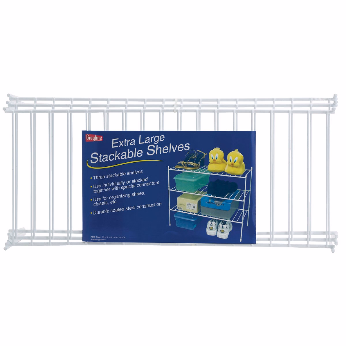 Grayline Extra-Large Stackable Shelf