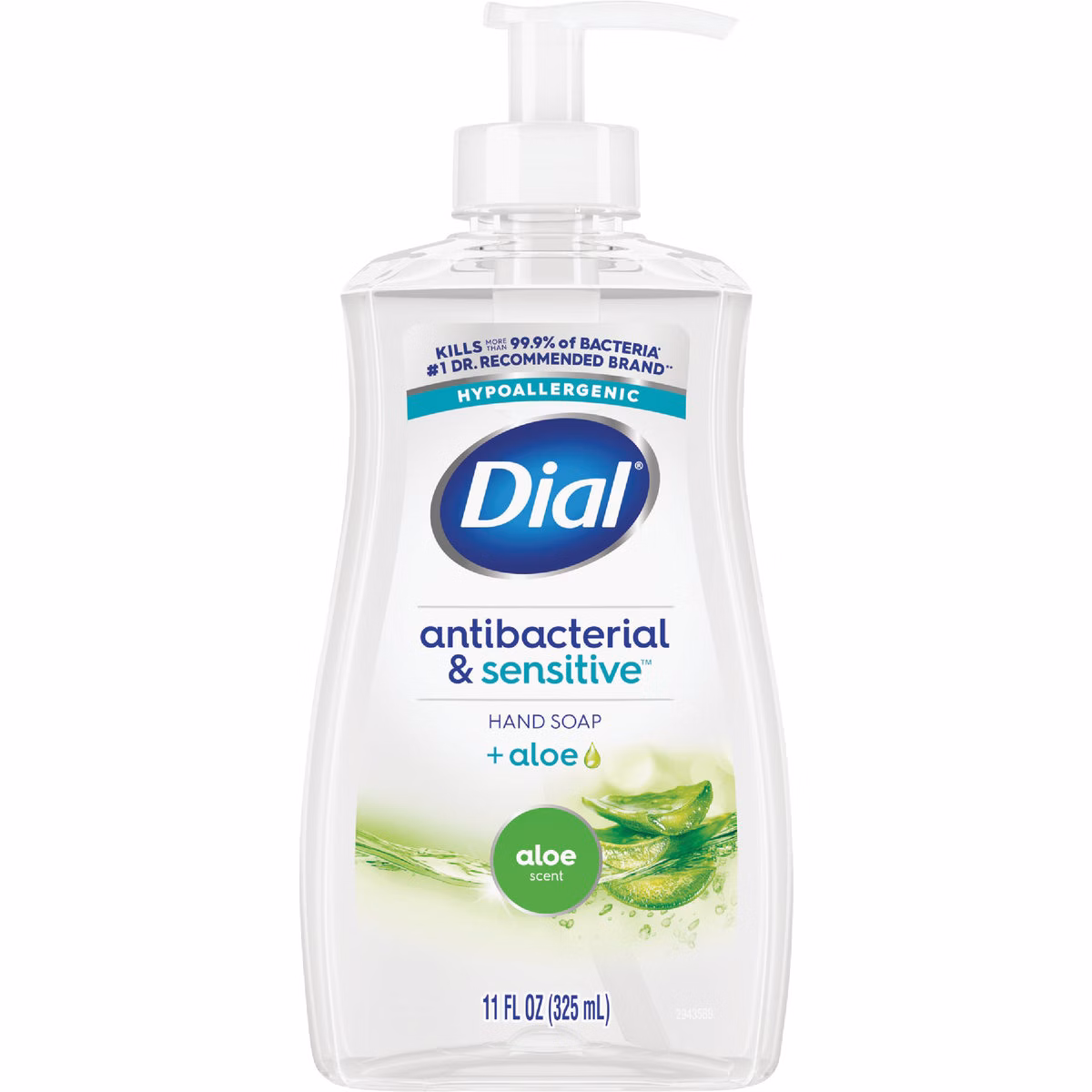 Dial Antibacterial Defense 11 Oz. Aloe Liquid Hand Soap