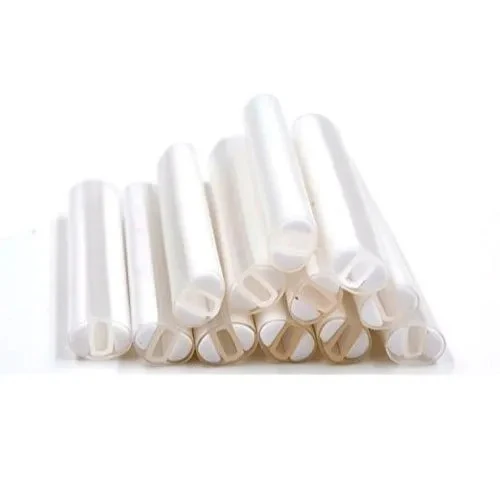OPTIX AMERICA | 40mm Ribbon Heat Shrink Sleeves (single ceramic) for 12 fiber ribbon cable  (50 pack) | #SL40SC12-50