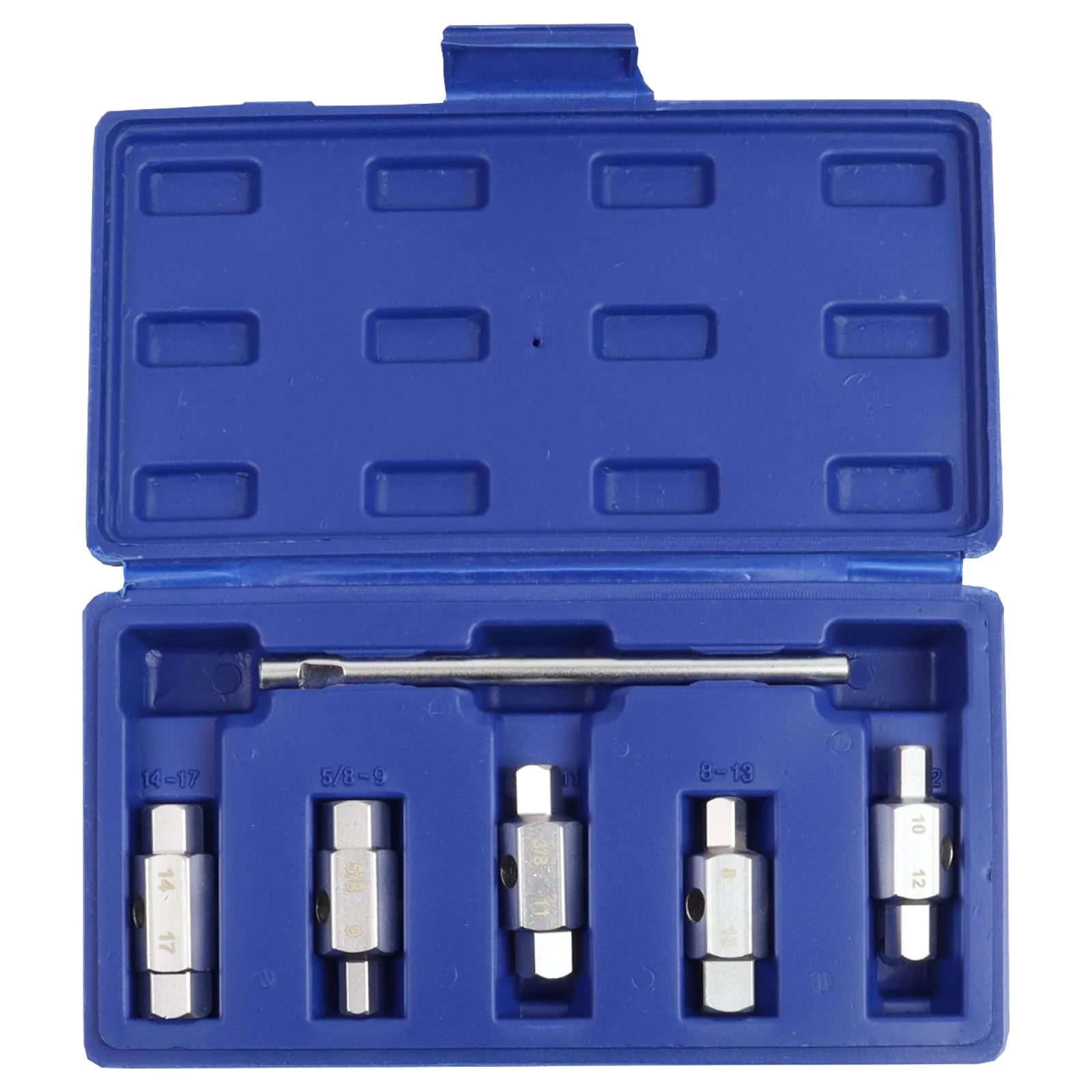 Neilsen 16L Oil Drain Pan & US Pro 6 Piece Double Ended Drain Plug Key Set & US Pro 3 Piece Self Adjusting Oil Filter Wrench ( 63 – 120mm )  CT1589 & 3231 & 3097