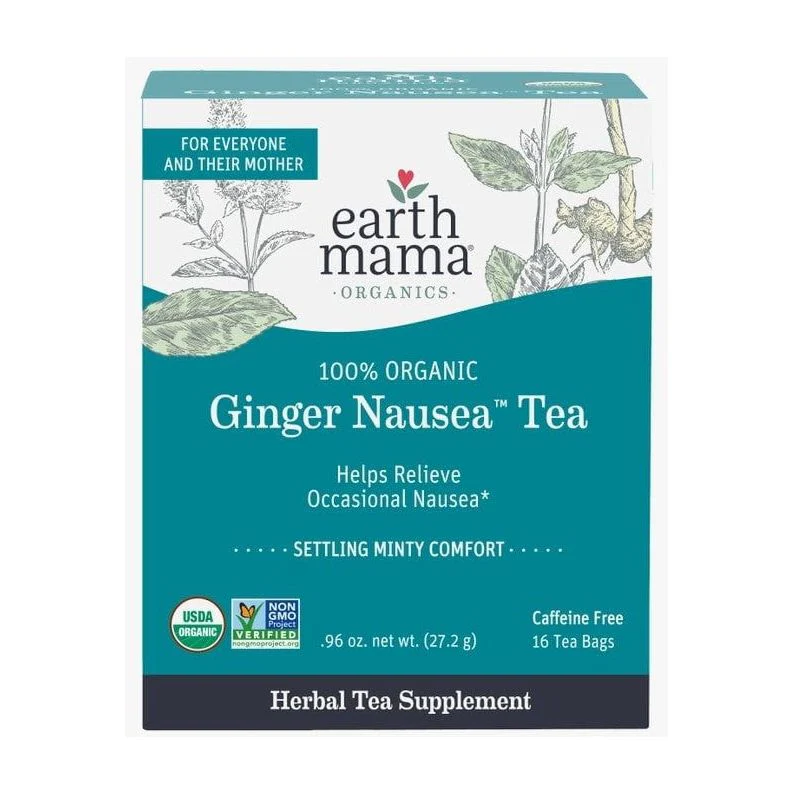 Earth Mama Organics Ginger Nausea Tea