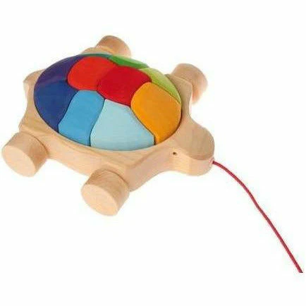 Grimm’s Rainbow Turtle Pull Along