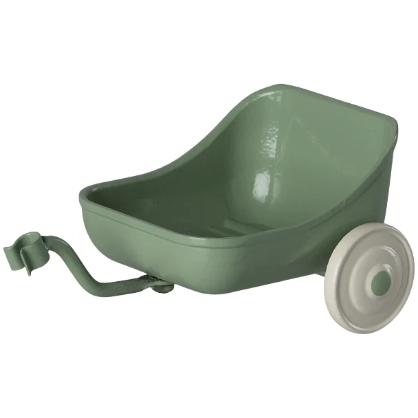 Maileg Tricycle hanger, Mouse- Green