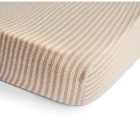 Mushie Mini Muslin Crib Sheet