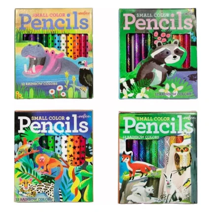 eeBoo Small Animals in Wild Pencils