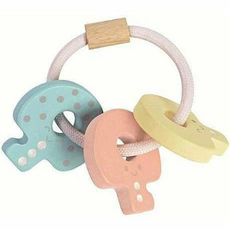 Plan Toys Key Rattle – Pastel