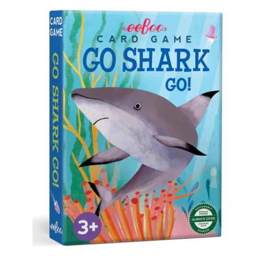 eeBoo Go Shark Go! Playing Cards