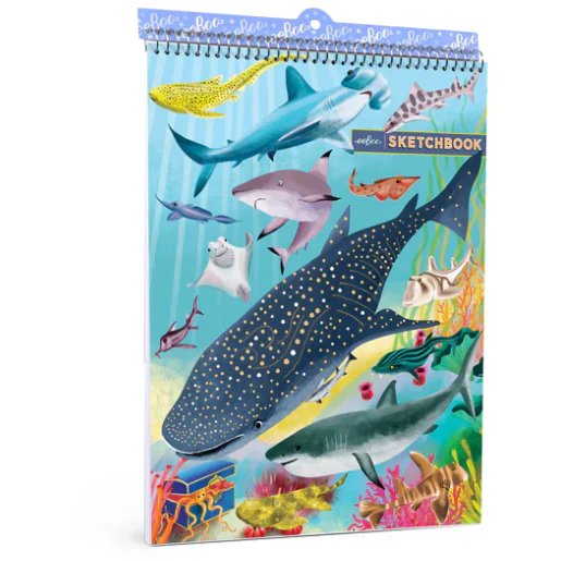 eeBoo Shark Sketchbook