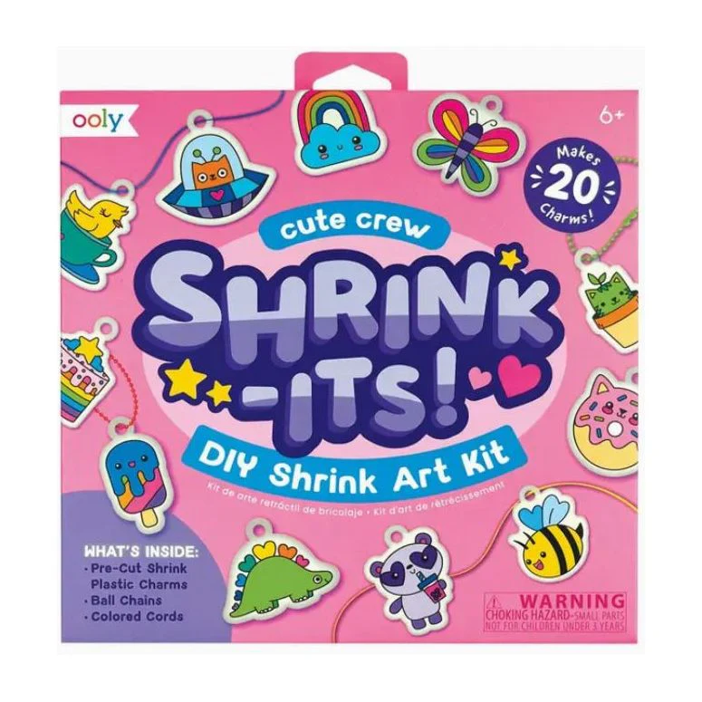 Ooly Shrink-Its! D.I.Y. Shrink Art Kit – Cute Crew