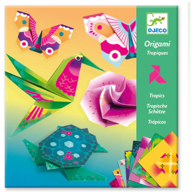 Djeco Tropics Origami Paper Craft Kit