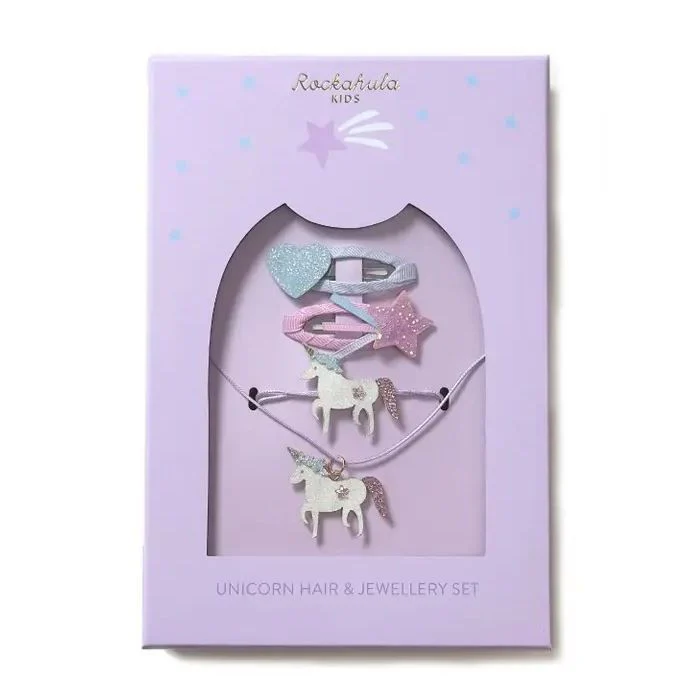 Rockahula Unicorn Hair & Jewellery Set